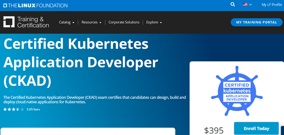 Certified kubernetes Application Developer (CKAD)