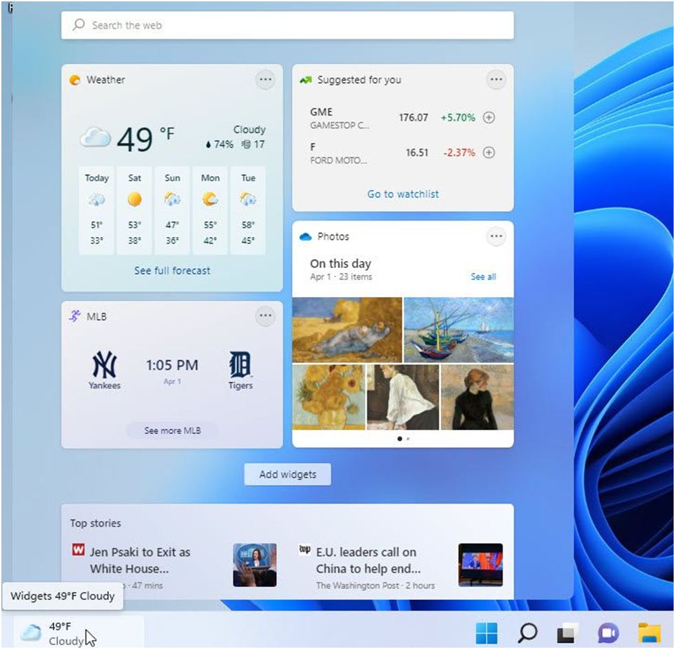 How to Disable Weather Widget in Windows 11?