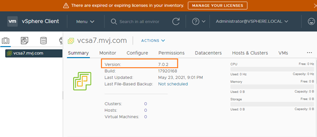 VMware vSphere 7 u2